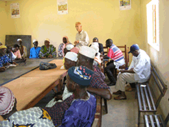 reunion du comite du village